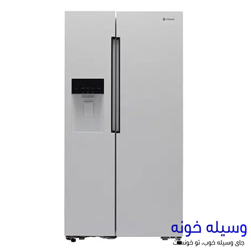 یخچال و فریزر ساید بای ساید 28 فوت اسنوا مدل S1Di-S100-W