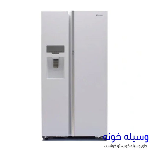 یخچال و فریزر ساید بای ساید 32 فوت اسنوا مدل S1Di-M200-W
