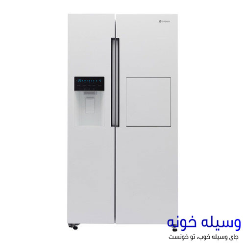 یخچال و فریزر ساید بای ساید 32 فوت اسنوا مدل S1Di-M210-W