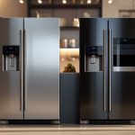 بهترین مدل یخچال ساید اسنوا